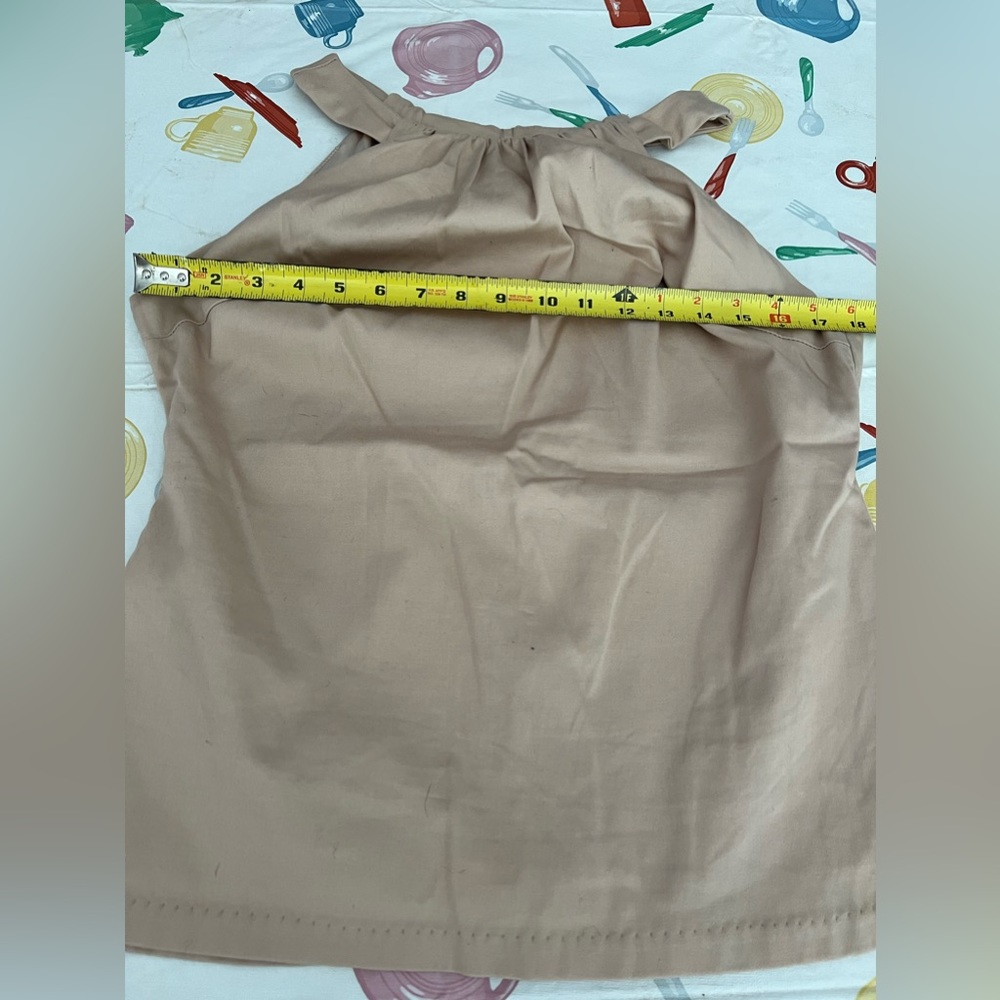 EUC Pinup Couture Tan Harley Top